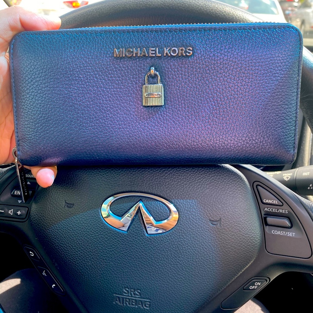 Michael Kors Adele Continental Zip Around Wallet